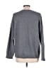 Ann Taylor LOFT Solid Gray Pullover Sweater Size L - photo 2