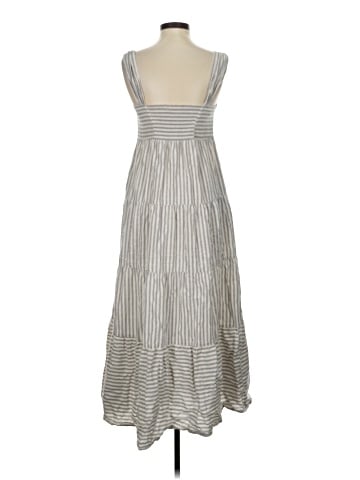 Madewell Striped Tiered Maxi Dress (view 2)