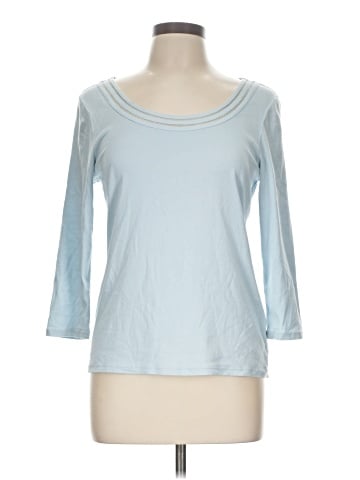 Lauren by Ralph Lauren 3/4 Sleeve Top (view 1)