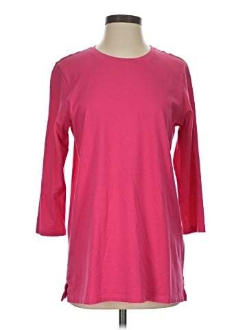 Lands' End 3/4 Sleeve T-Shirt (view 1)