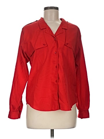 Diane von Furstenberg Long Sleeve Blouse (view 1)