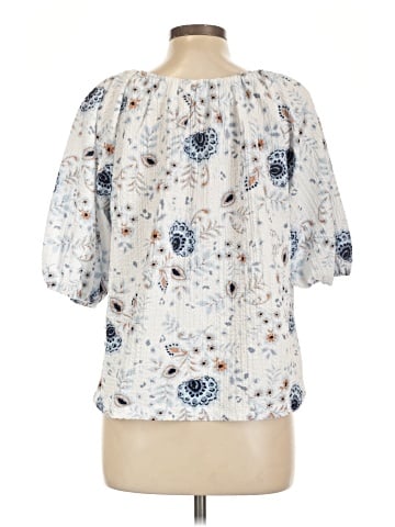 Ann Taylor LOFT 3/4 Sleeve T-Shirt (view 2)