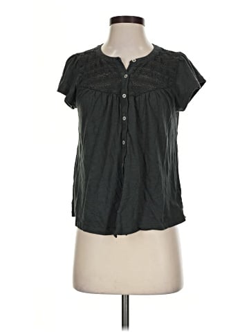 Lucky Brand Short Sleeve Blouse (view 1)