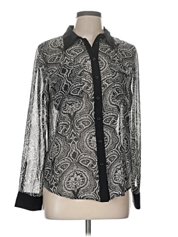 INC International Concepts Long Sleeve Blouse (view 1)