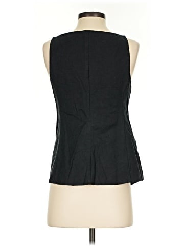 Madewell Square-Neck Vest in Drapey Twill (view 2)