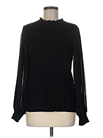 Adrianna Papell Long Sleeve Blouse (view 1)