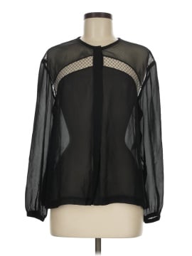 Rag & Bone Long Sleeve Silk Top (view 1)