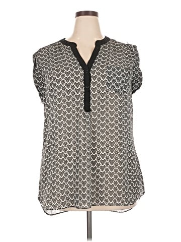 Maurices Short Sleeve Blouse (view 1)