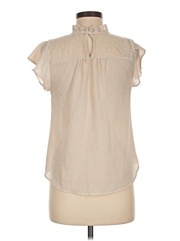 E&M Collection Short Sleeve Blouse (view 2)