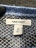 Nine West Animal Print Blue Pullover Sweater Size XS - photo 7