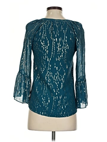 Lilly Pulitzer 3/4 Sleeve Silk Top (view 2)