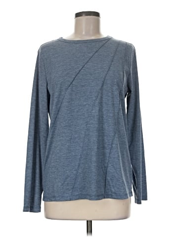 Allegra K Long Sleeve T-Shirt (view 1)