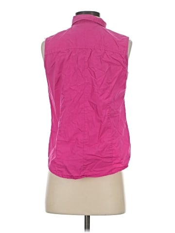 Faded Glory Sleeveless Button-Down Shirt (view 2)