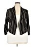 Torrid Stripes Black Blazer Size 2X Plus (2) - photo 1
