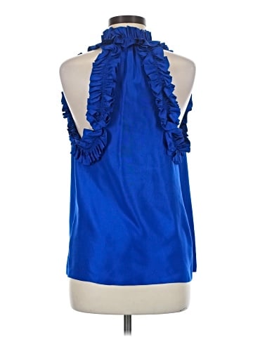 Robert Rodriguez Sleeveless Silk Top (view 2)