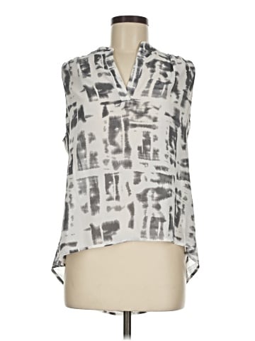 Rose + Olive Sleeveless Blouse (view 1)