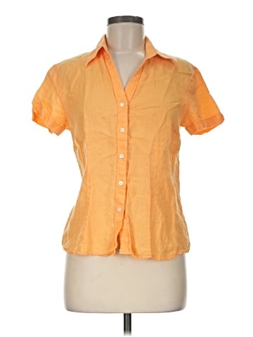 Lands' End Short Sleeve Blouse (view 1)