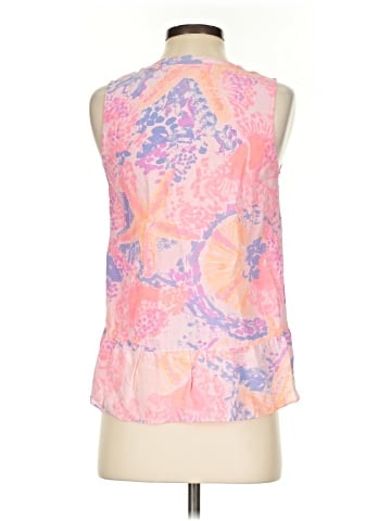 Lilly Pulitzer Sleeveless Silk Top (view 2)