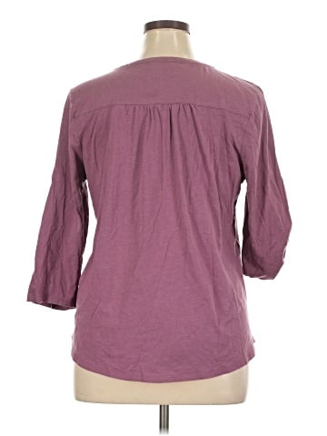 Croft & Barrow 3/4 Sleeve Top (view 2)