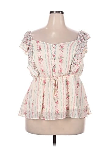 Torrid Short Sleeve Blouse (view 1)