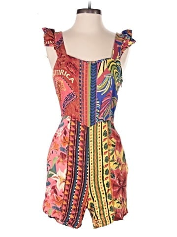 FARM Rio for Anthropologie Romper (view 1)