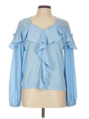 INC International Concepts Long Sleeve Blouse (view 1)