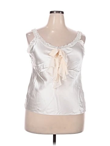 Lafayette 148 New York Sleeveless Silk Top (view 1)