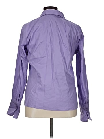 Jones New York Collection Long Sleeve Button-Down Shirt (view 2)