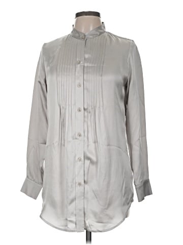 INC International Concepts 3/4 Sleeve Silk Top (view 1)