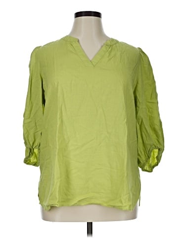 Anne Klein 3/4 Sleeve Blouse (view 1)