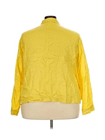 Jones New York Collection 3/4 Sleeve Button-Down Shirt (view 2)