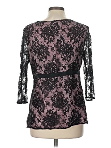 INC International Concepts 3/4 Sleeve Blouse (view 2)