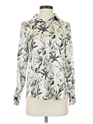 Elie Tahari Long Sleeve Blouse (view 1)