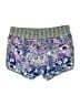 Athleta 100% Polyester Print Blue Purple Shorts Size 4 - photo 2