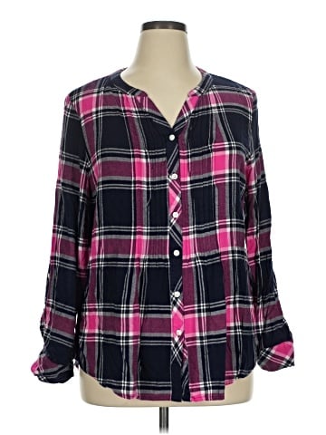 Croft & Barrow Long Sleeve Blouse (view 1)