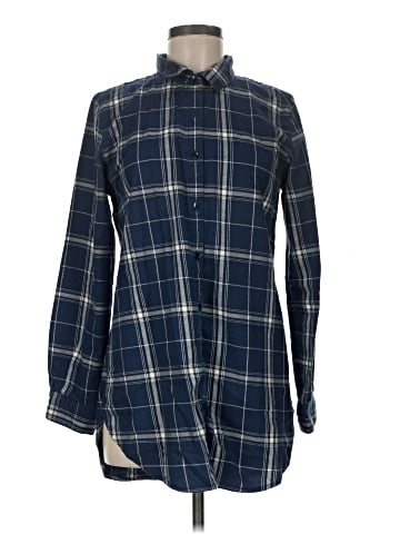 Garnet Hill Long Sleeve Button-Down Shirt (view 1)