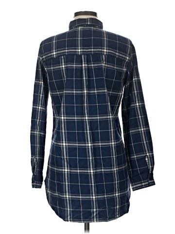 Garnet Hill Long Sleeve Button-Down Shirt (view 2)
