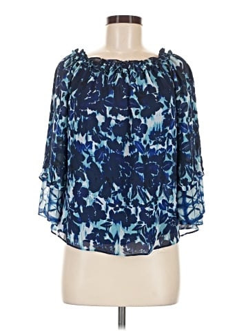 INC International Concepts 3/4 Sleeve Blouse (view 1)
