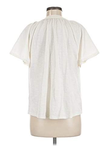Lands' End Short Sleeve Blouse (view 2)