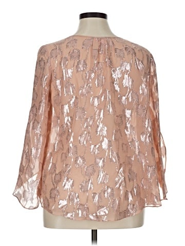 Lilly Pulitzer 3/4 Sleeve Silk Top (view 2)