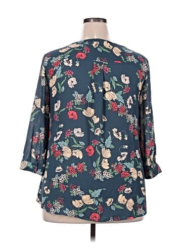 Maurices 3/4 Sleeve Blouse (view 2)