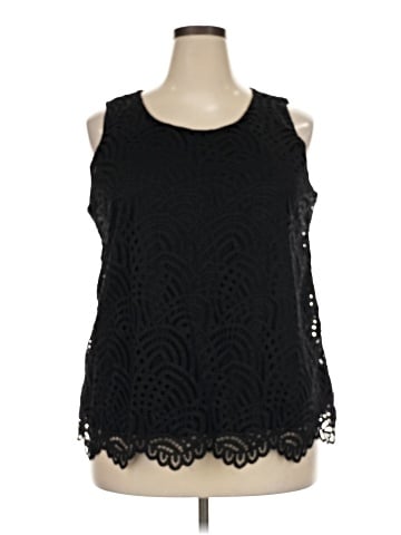 Worthington Sleeveless Blouse (view 1)