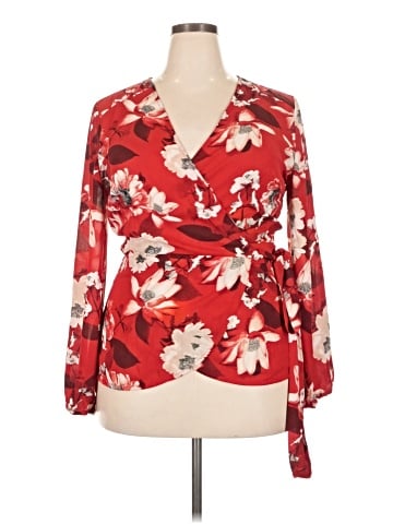 INC International Concepts 3/4 Sleeve Blouse (view 1)
