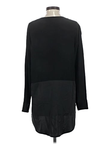 Eileen Fisher Long Sleeve Silk Top (view 2)
