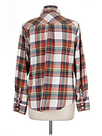 J.Crew Factory Store Long Sleeve Button-Down Shirt (view 2)