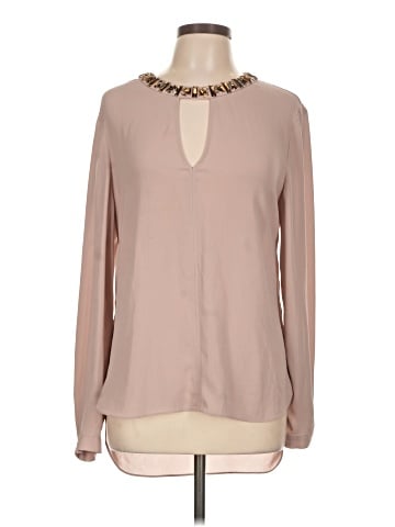 BCBGMAXAZRIA Long Sleeve Blouse (view 1)