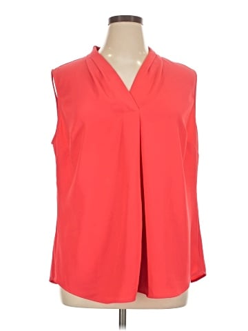Calvin Klein Sleeveless Blouse (view 1)