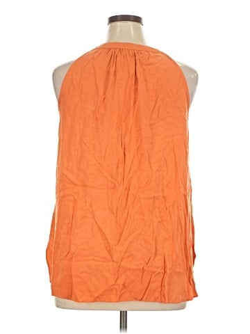 Rose + Olive Sleeveless Blouse (view 2)