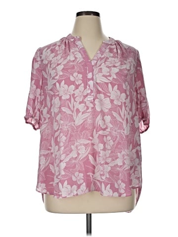 NYDJ Short Sleeve Blouse (view 1)