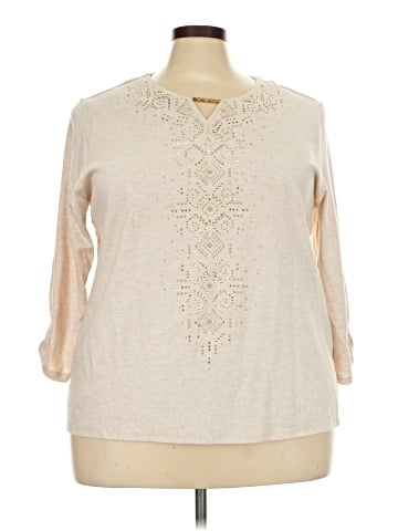 Alfred Dunner 3/4 Sleeve Blouse (view 1)